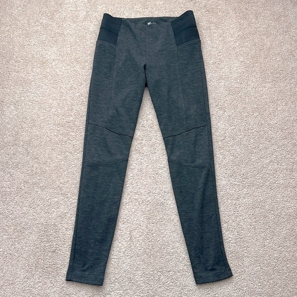 Kut from the Kloth High Rise Skinny Ponte Knit Elastic Panel Leggings Size Large - Picture 2 of 9